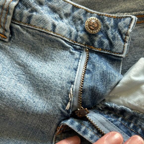 Duck Head Jeans Light Wash Boot Cut Jeans 32" Inseam Size 9 - Picture 6 of 6